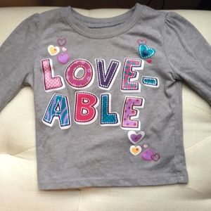 Four long sleeve tops 12-18 months